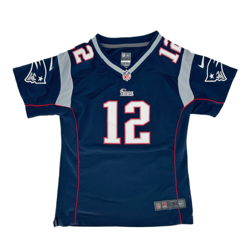 Nike Youths Tom Brady New England Patriots #12 in Sz. L (14) Youths